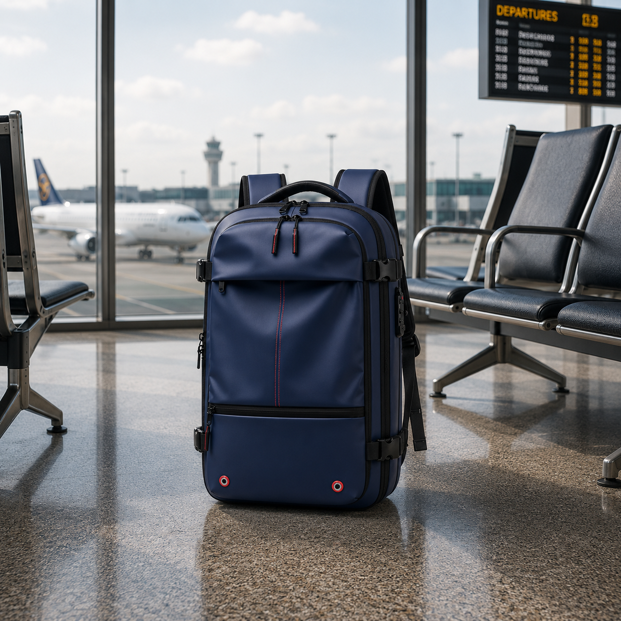 PressBag™ – Cestovní batoh s vakuovou kompresí